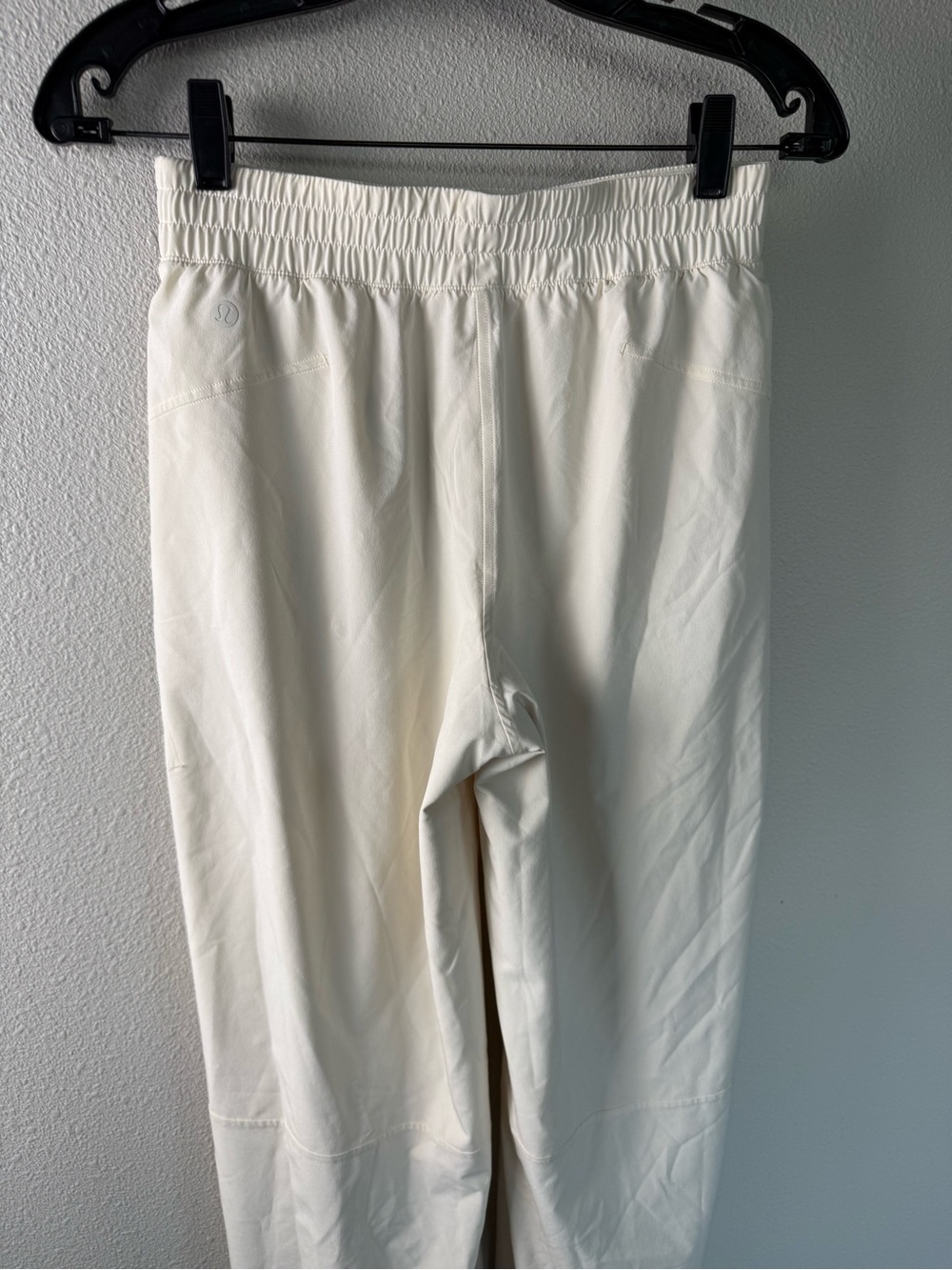 Lululemon Swift Wide-Leg Mid-Rise Pant Full Length Cream Casual Women’s Size 4 - Picture 10 of 13